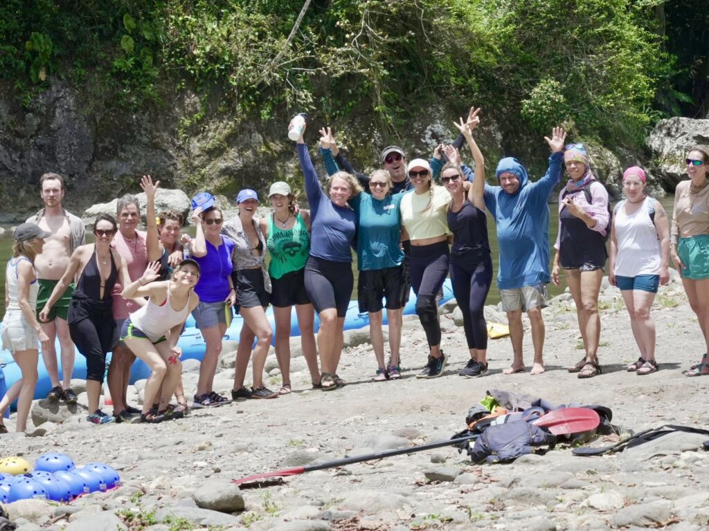 Pacuare River Rafting to get to the rainforest resort