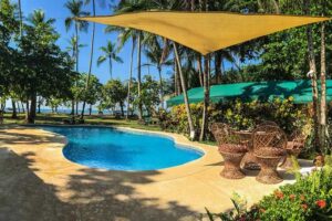 Beach Lounge at Rafiki Eco Lodge in Costa Rica