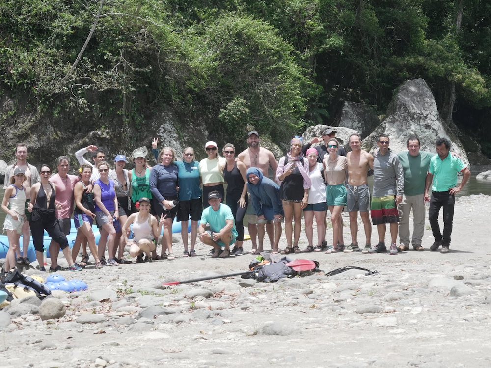 Retreat Leaders Summit at Pacuare River Put-in April 2024